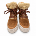 SCAPA Sports Damen-Schnürstiefelette mit Warmfutter – Braun