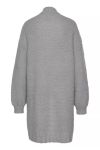 LASCANA Strickmantel Grau