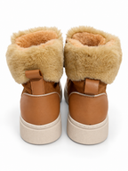 SCAPA Sports Damen-Schnürstiefelette mit Warmfutter – Braun