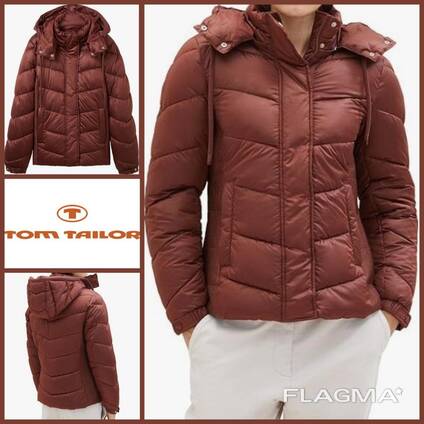Tom Tailor Damen-Steppjacke mit abnehmbarer Kapuze – Produktübersicht