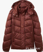Tom Tailor Damen-Steppjacke mit abnehmbarer Kapuze