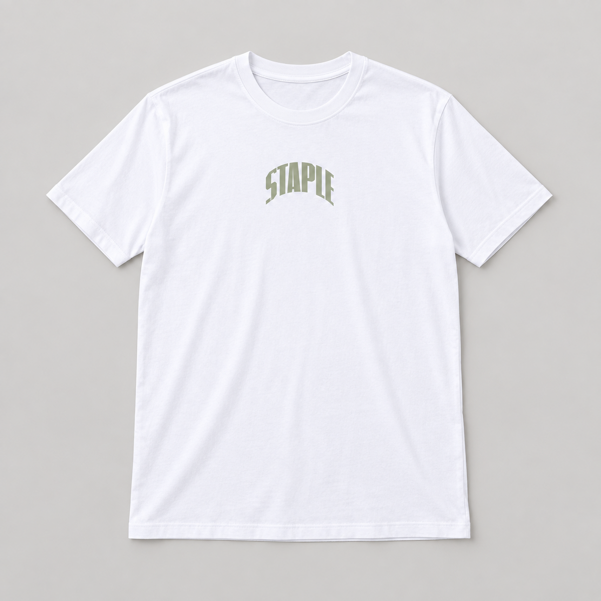 STAPLE Montrose Herren T-Shirt Weiß