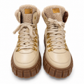 SCAPA Sports Damen-Schnürstiefelette – Beige