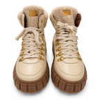 SCAPA Sports Damen-Schnürstiefelette – Beige