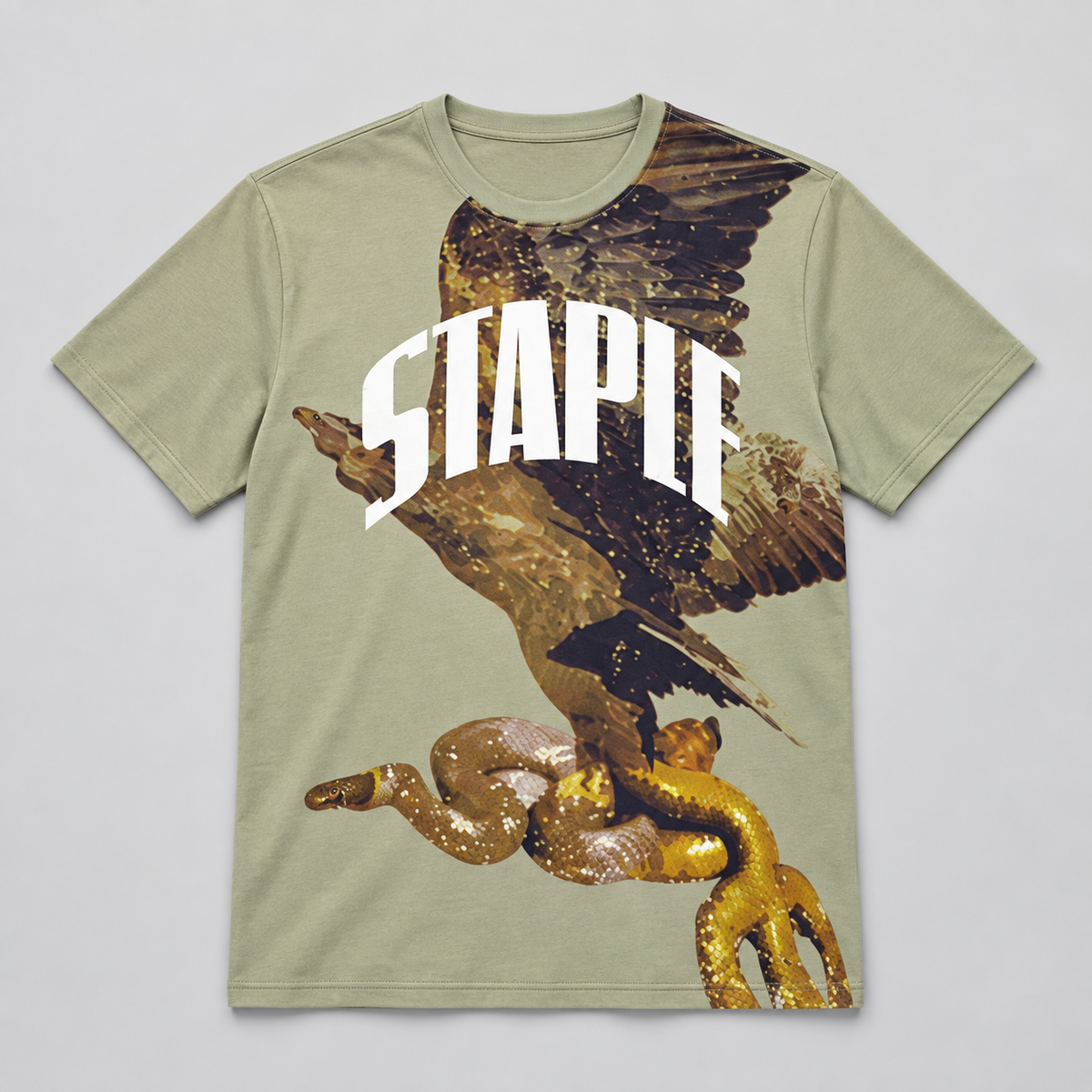 STAPLE Sage Herren T-Shirt Oliv