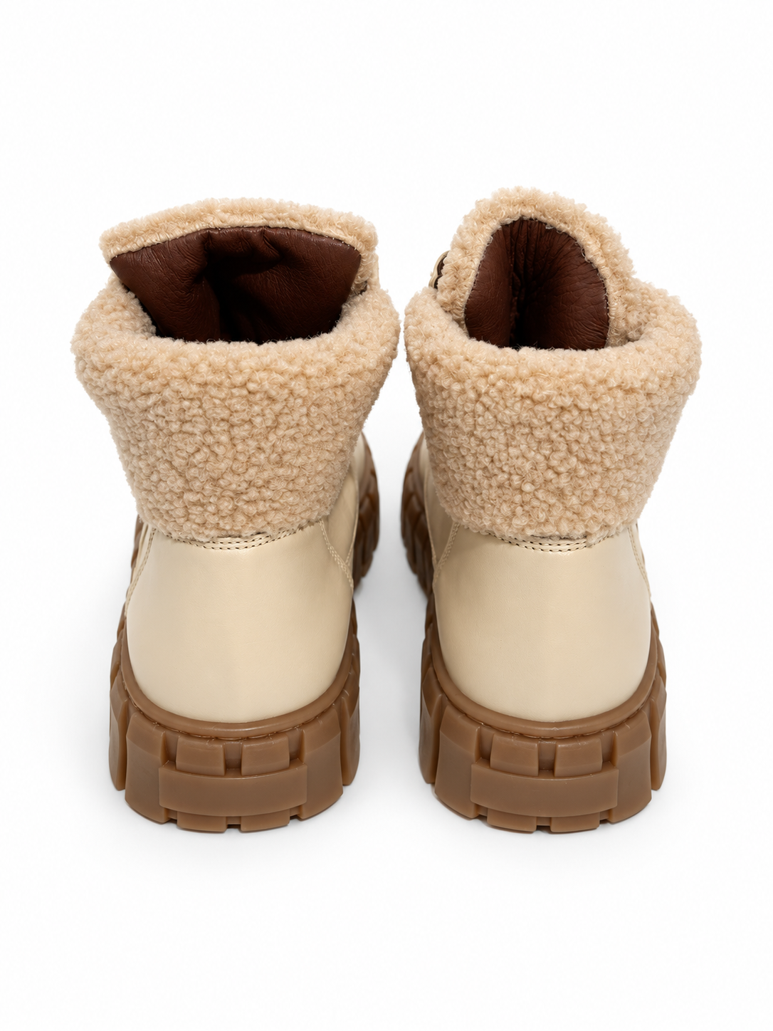 SCAPA Sports Damen-Schnürstiefelette – Beige