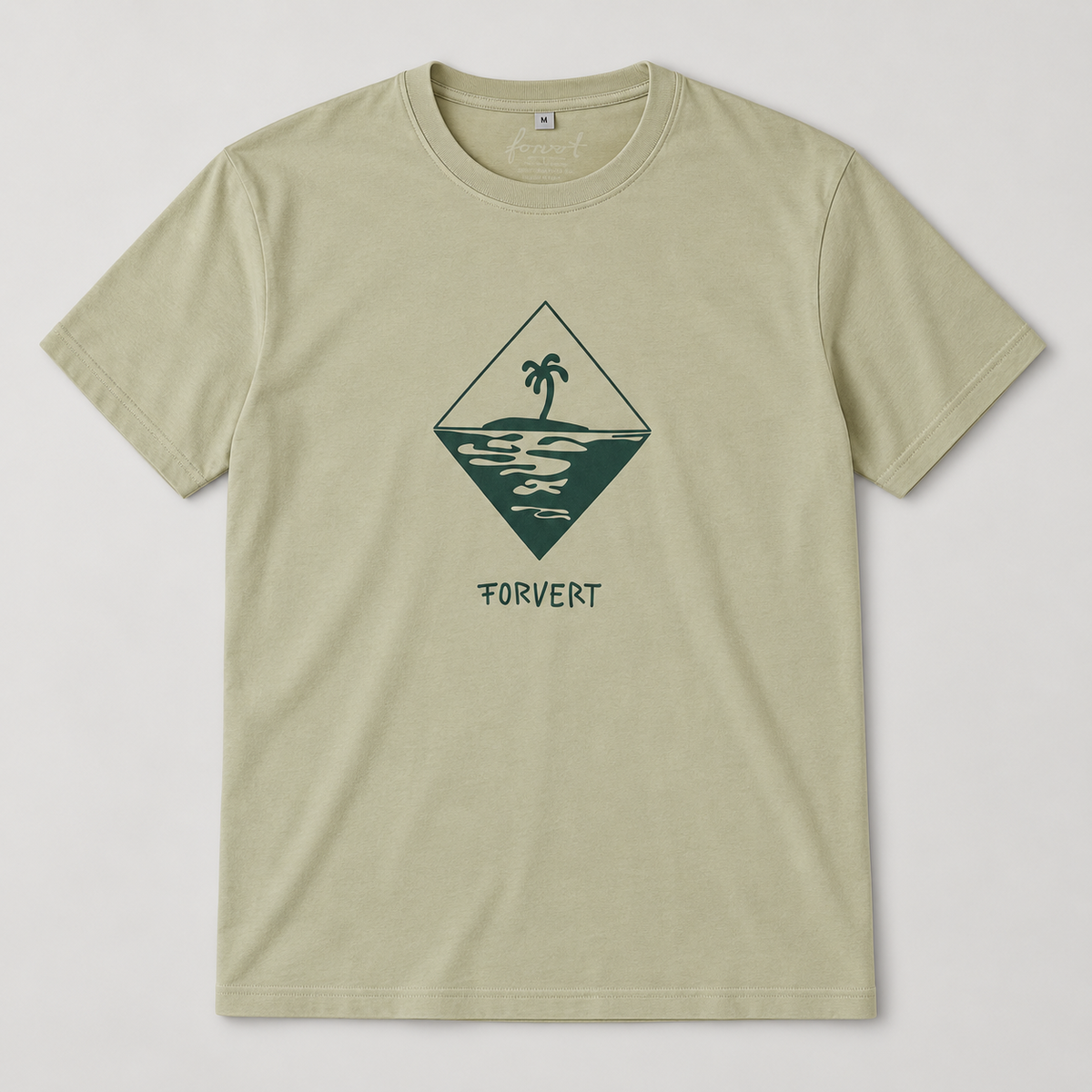 Forvert Morro Bay Herren T-Shirt Grün