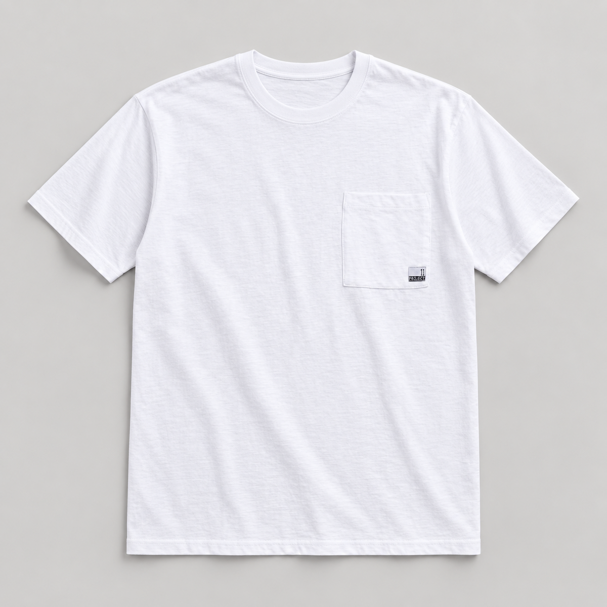 11 Project PREmil Herren Pocket T-Shirt Weiß