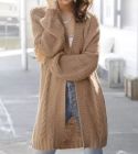LASCANA Strickjacke Braun