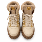 SCAPA Sports Damen-Schnürstiefelette – Beige