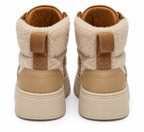 SCAPA Damen-Plateausneaker mit Warmfutter – Beige