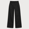 Urban Classics Damen Straight-Fit Hose Schwarz