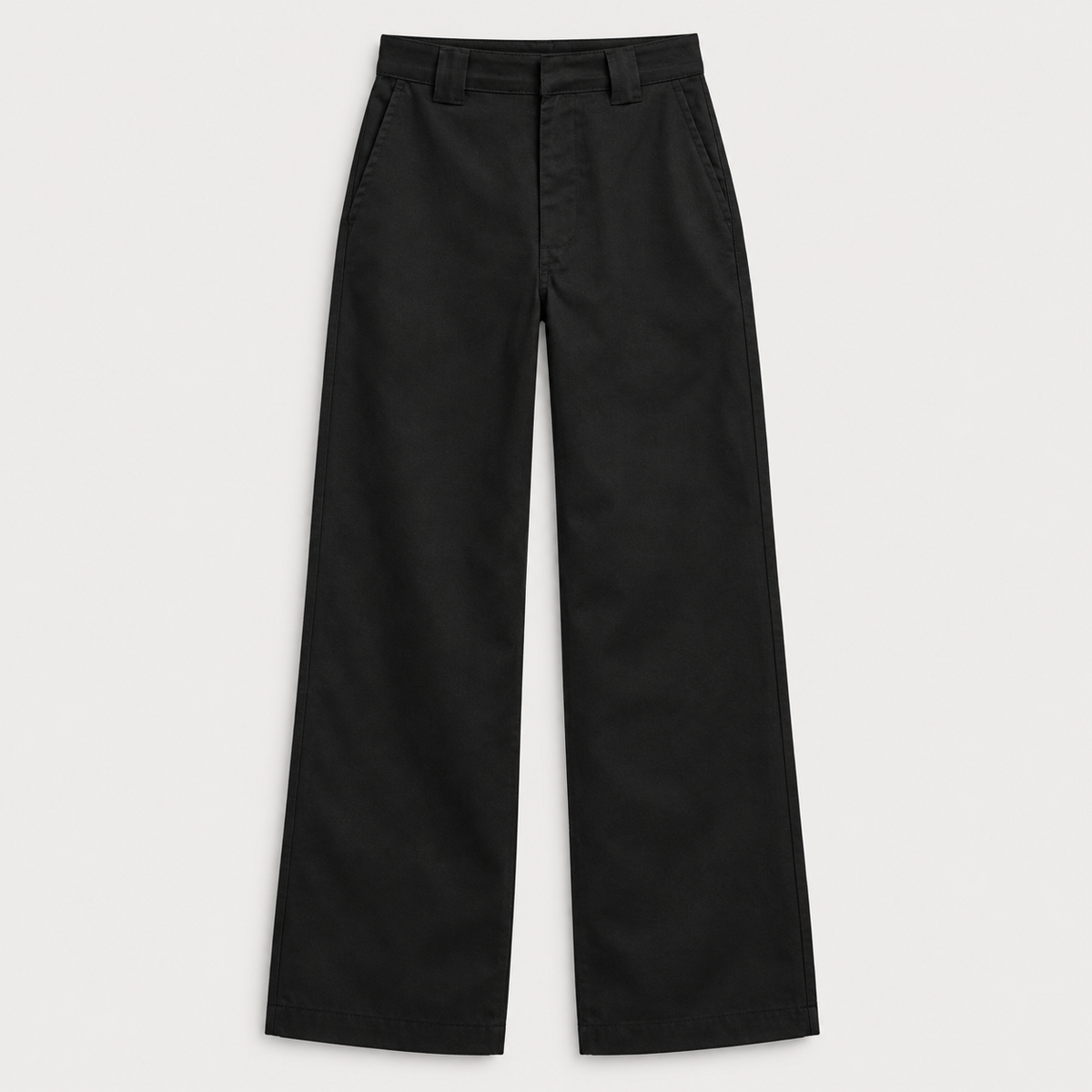 Urban Classics Damen Straight-Fit Hose Schwarz
