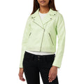 Pepe Jeans Bikerjacke in Mint, geöffnet