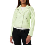 Pepe Jeans Bikerjacke in Mint, geöffnet