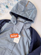 Scout wasserabweisende Jungenjacke Blau
