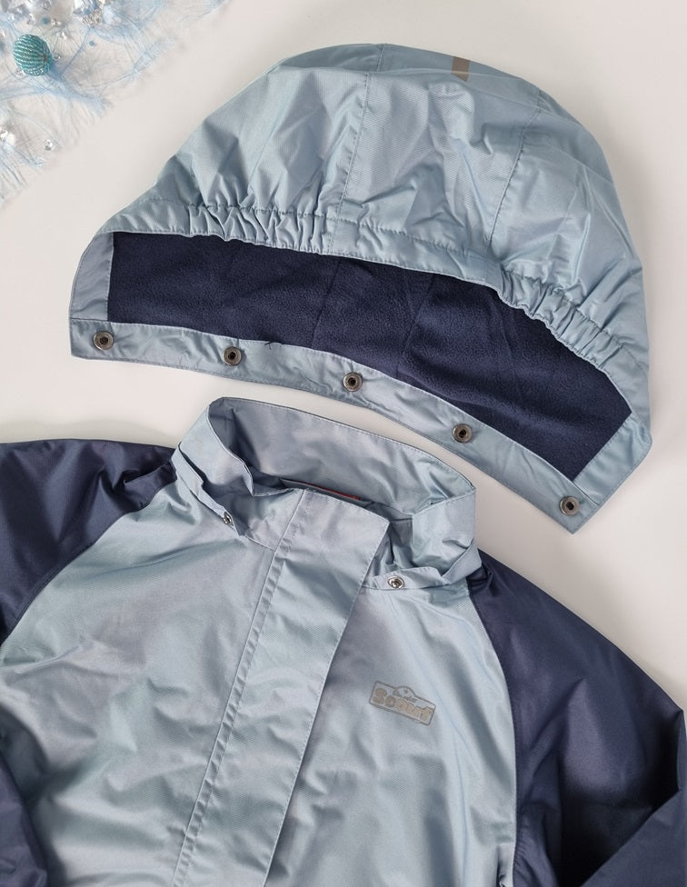 Scout wasserabweisende Jungenjacke Blau