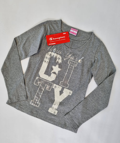 Champion Kinder Shirt Grau Style 402849 – Ansicht 1