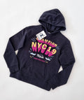 Champion Kinder Hoodie NYC 19 Brave Girls Club Dunkel – Ansicht 1