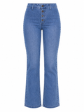 AjC High-Waist-Bootcut-Jeans 57009102 – Blau