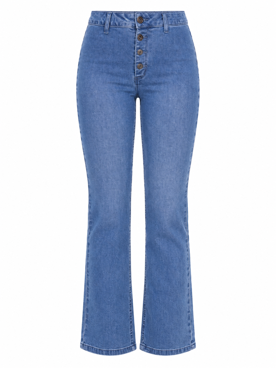 AjC High-Waist-Bootcut-Jeans 57009102 – Blau