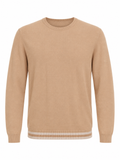 BLEND Herren-Feinstrickpullover 20717260-161315 – Beige