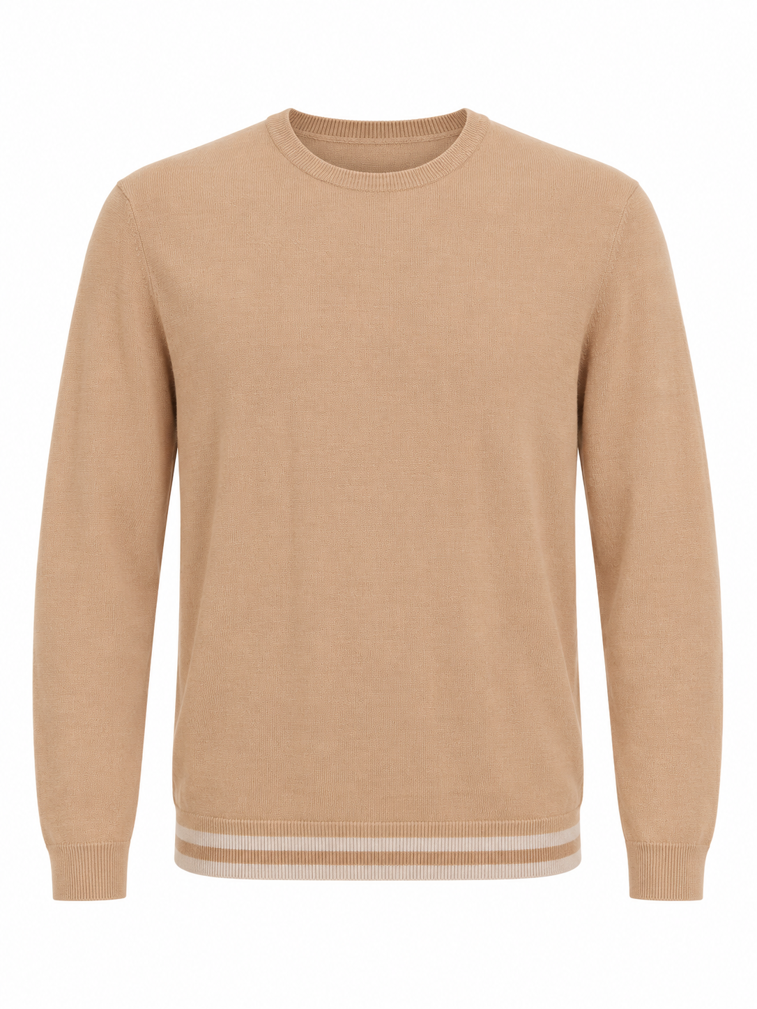 BLEND Herren-Feinstrickpullover 20717260-161315 – Beige
