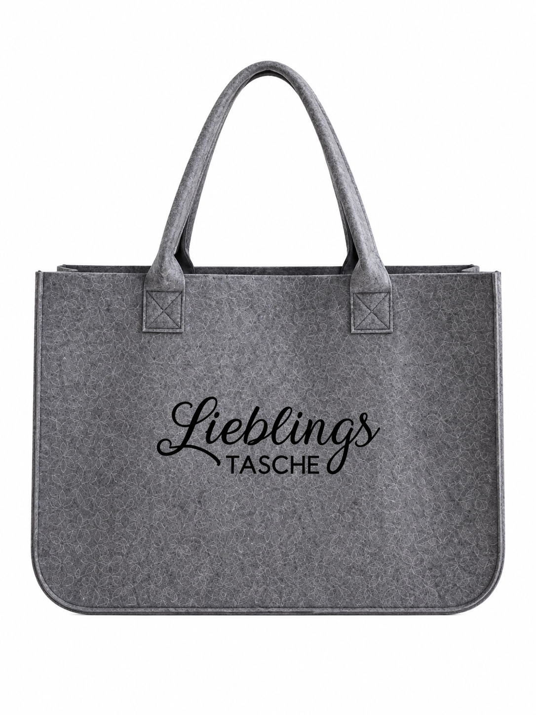 Lieblingstasche Filz-Shopper 9065372 – Grau