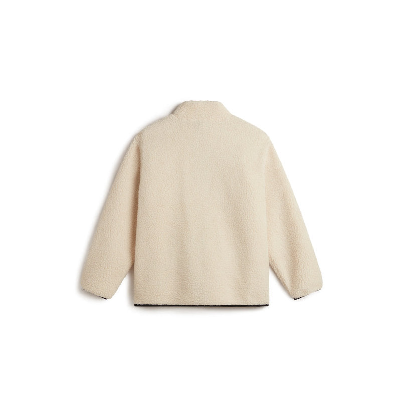 Vans Dettori Full Zip Teddyjacke Creme