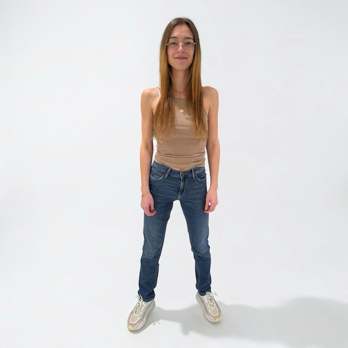 Lee Jeans Ellie Slim Straight Damen – Blau