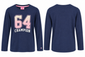 Champion Kinder Langarmshirt 64 Navy/Pink