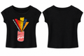 KIDS ONLY KONLIZZY S/S Sequins Top Black/SODA