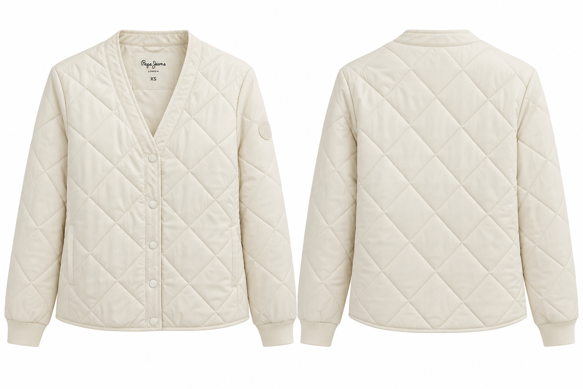Pepe Jeans Damen Steppjacke SHERYL Mousse