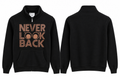 Champion Kinder Sweatshirt Never Look Back Schwarz/Dunkelgrau