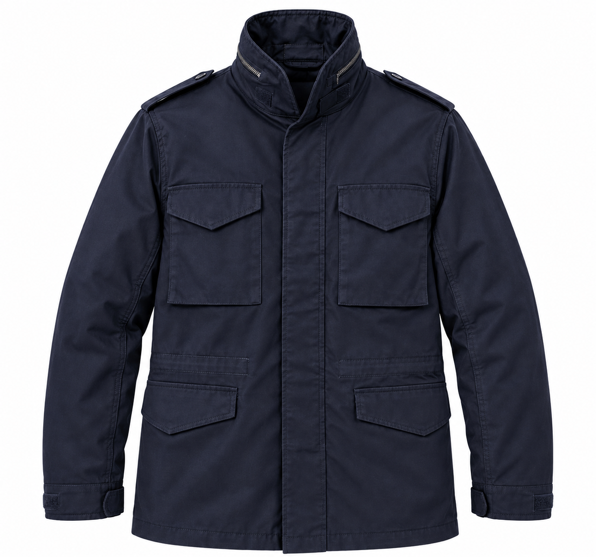 Build Your Brand M65 Herren Feldjacke Navy