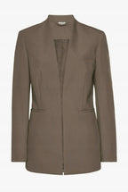 LASCANA Blazer in Khaki, Vorderansicht