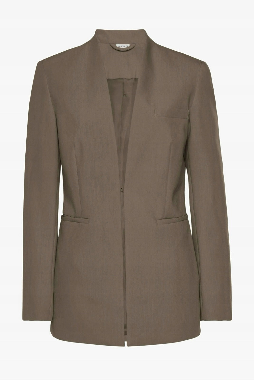 LASCANA Blazer in Khaki, Vorderansicht