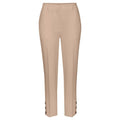 LASCANA Zierknopfhose in Beige, Vorderansicht