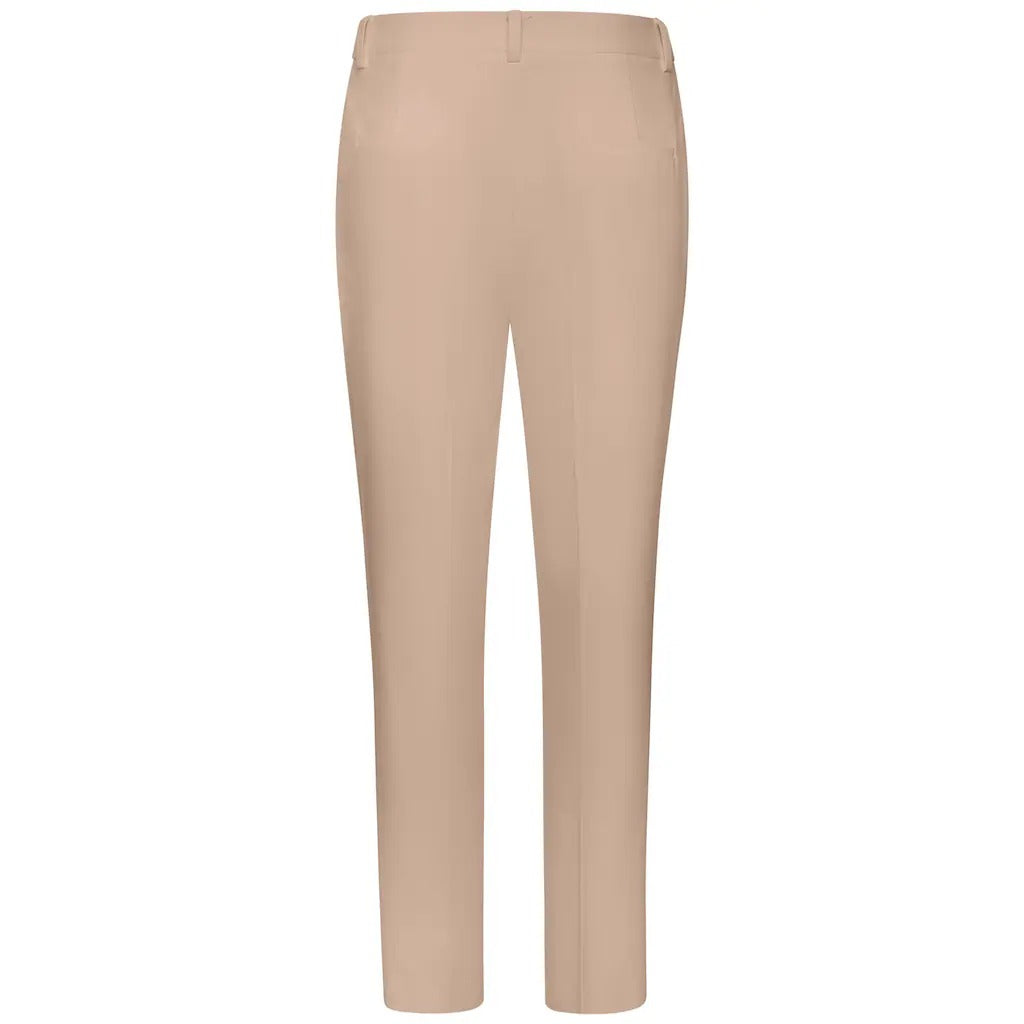 LASCANA Zierknopfhose in Beige, Rückansicht