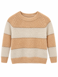 Kinder Strickpullover gestreift