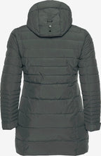 killtec Steppjacke in Grau, Rückansicht