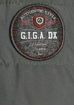 killtec Steppjacke, Markenaufnäher im Detail