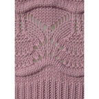 Vivance Damen-Strickpullover mit Lochstrickmuster