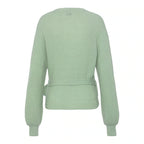 LASCANA Wickelpullover in Mint, Rückansicht