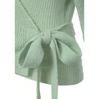 LASCANA Wickelpullover in Mint, Bindeband