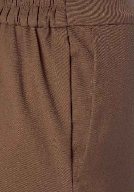 LASCANA Hose in Braun, Bund im Detail