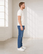 Herren-Jeans in Hellblau, Seitenansicht