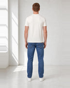 Herren-Jeans in Hellblau, Rückansicht