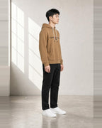 Tommy Hilfiger Hoodie in Braun, Seitenansicht