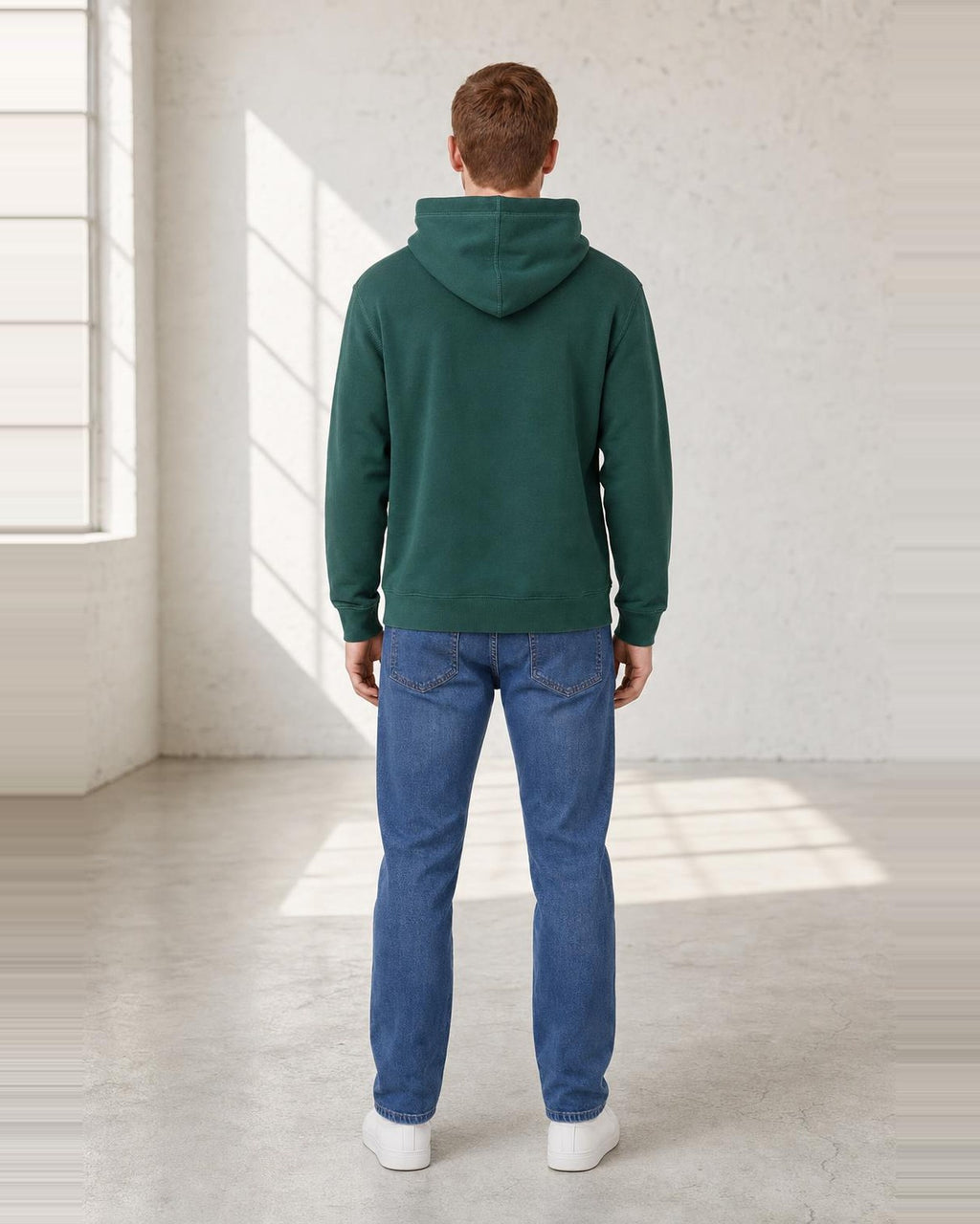 Tommy Hilfiger Hoodie in Grün, Rückansicht